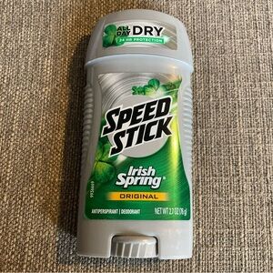 Speed Stick Irish Spring Original Antiperspirant Deodorant 2.7 oz Exp 08/22